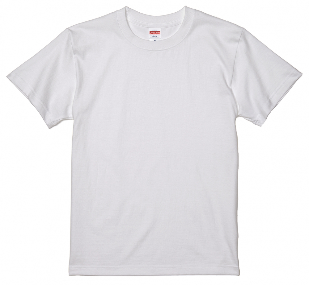 5.6オンス　ハイクオリティーTシャツ(ホワイト)