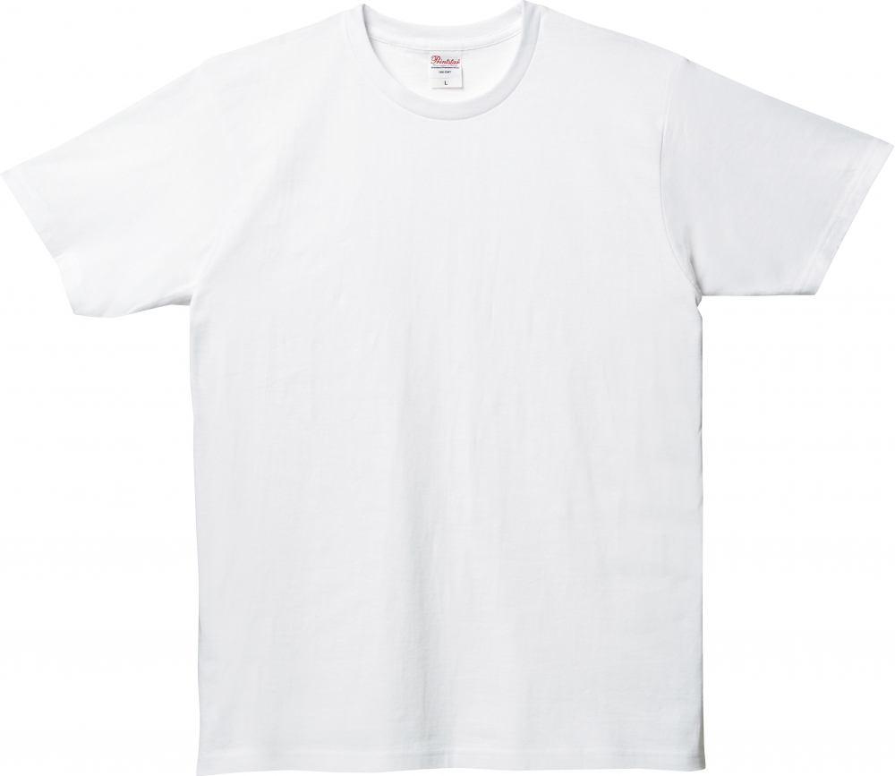 5.0オンス ベーシックTシャツ　ホワイト