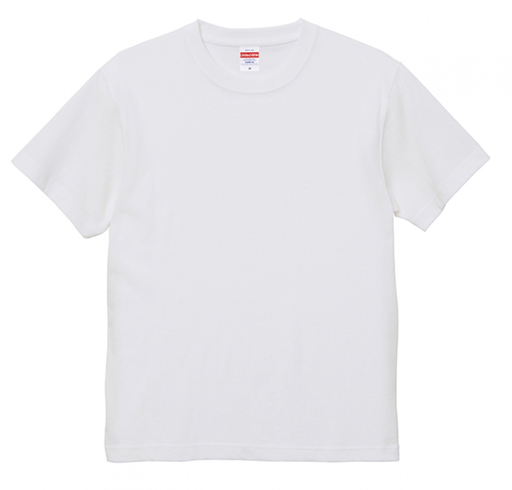 6.0オンス　オープンエンド ヘヴィーウェイト Tシャツ(ホワイト)
