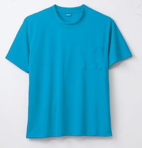 4.4オンス 半袖ドライTシャツ(胸ポケット付き)