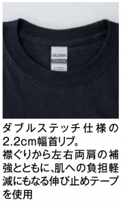 6.0 オンス ウルトラコットンロングスリーブ T シャツ・ポケット付き(カラー)