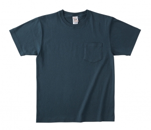 6.2オンス オープンエンド マックスウエイト ポケットTシャツ(カラー)