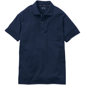 半袖ポロシャツ (胸ポケット付き)　5.0oz