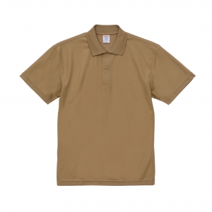 4.7オンス スペシャルドライカノコ ポロシャツ使用　DTFフルカラー転写プリント　10cm x 10cm