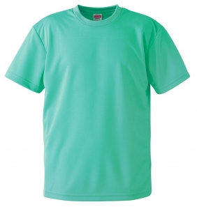 4.1オンス　ドライアスレチックTシャツ　ウッドランドカラー(迷彩カラー)