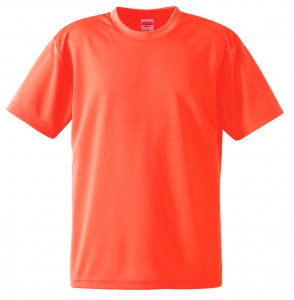 4.1オンス　ドライアスレチックTシャツ　ウッドランドカラー(迷彩カラー)