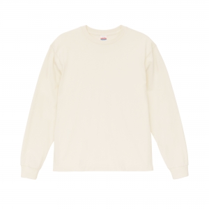 6.2オンス オープンエンド フェードウォッシュ ロングスリーブ Tシャツ(2.1インチリブ)