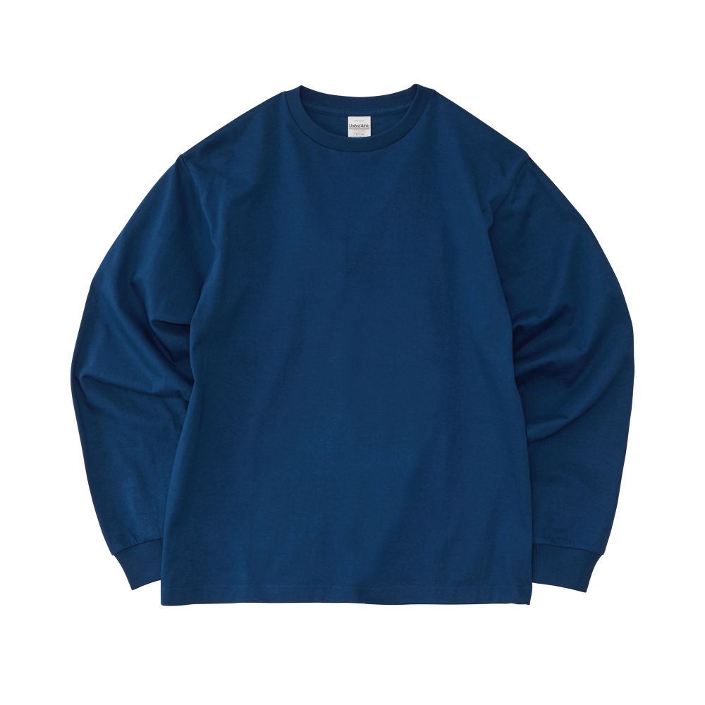 6.5オンス ファインジャージー ロングスリーブ Tシャツ(2.1インチリブ)カラー