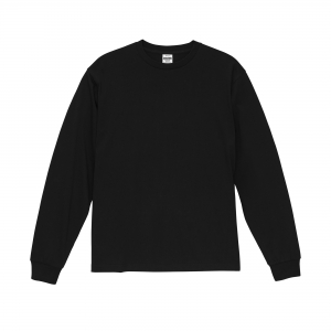 6.5オンス ファインジャージー ロングスリーブ Tシャツ(2.1インチリブ)カラー